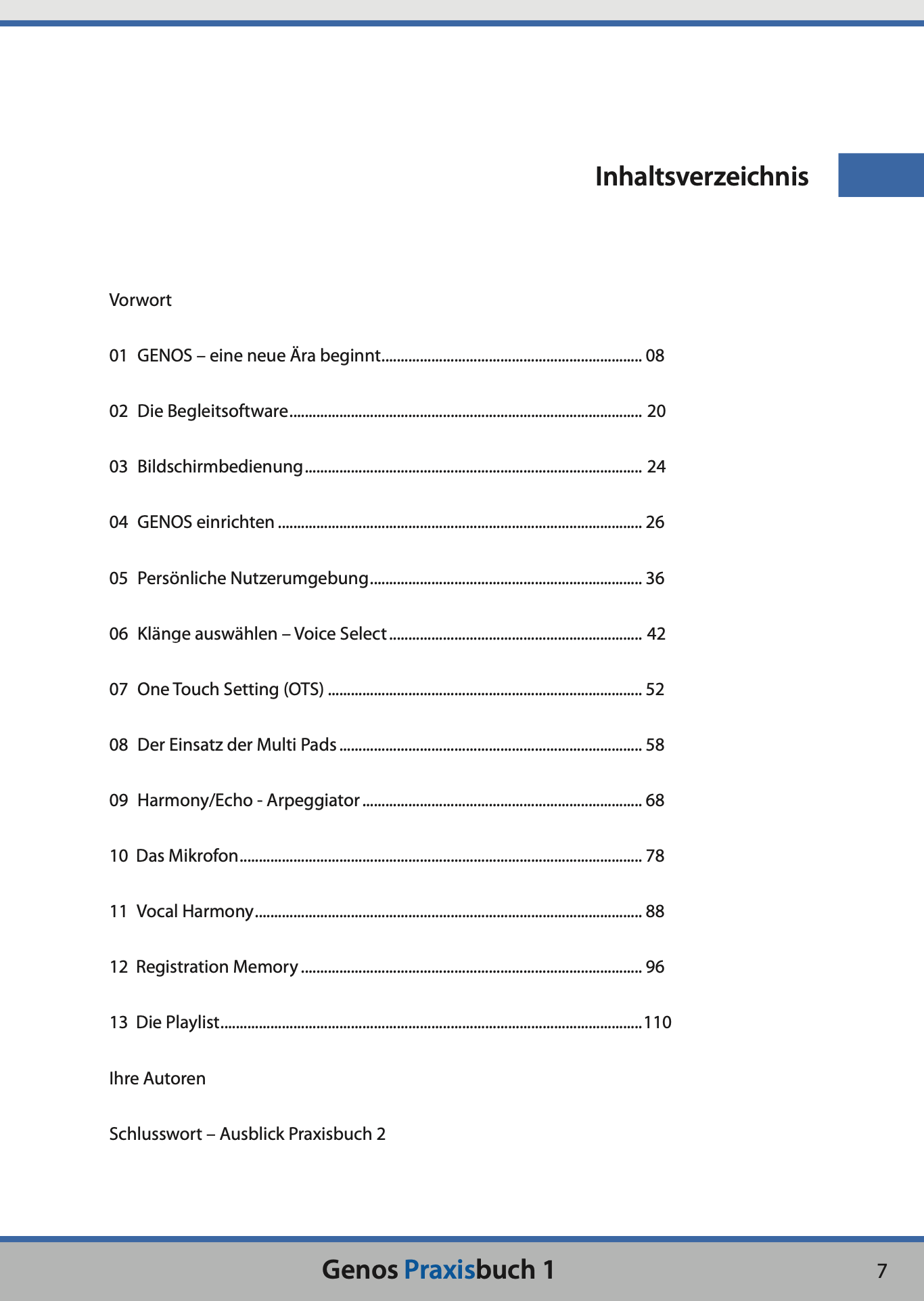 GENOS Praxisbuch1 - Keys-Experts