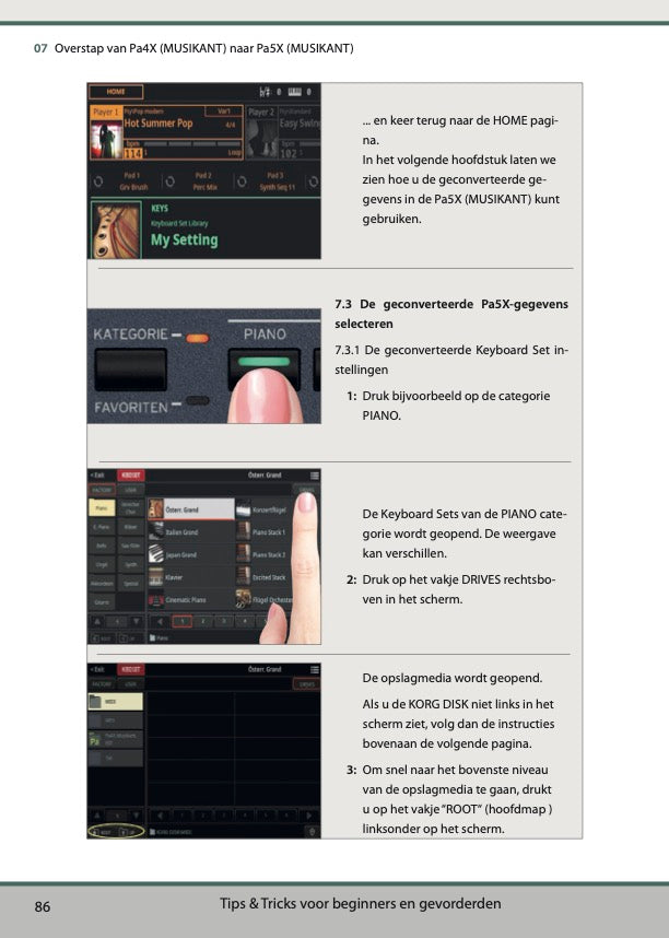 Pa5X Musikant Praktijkboek 1 - Keys-Experts