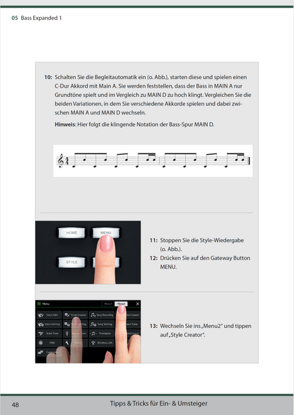 Grundlagen der Yamaha Style-Programmierung - Keys-Experts