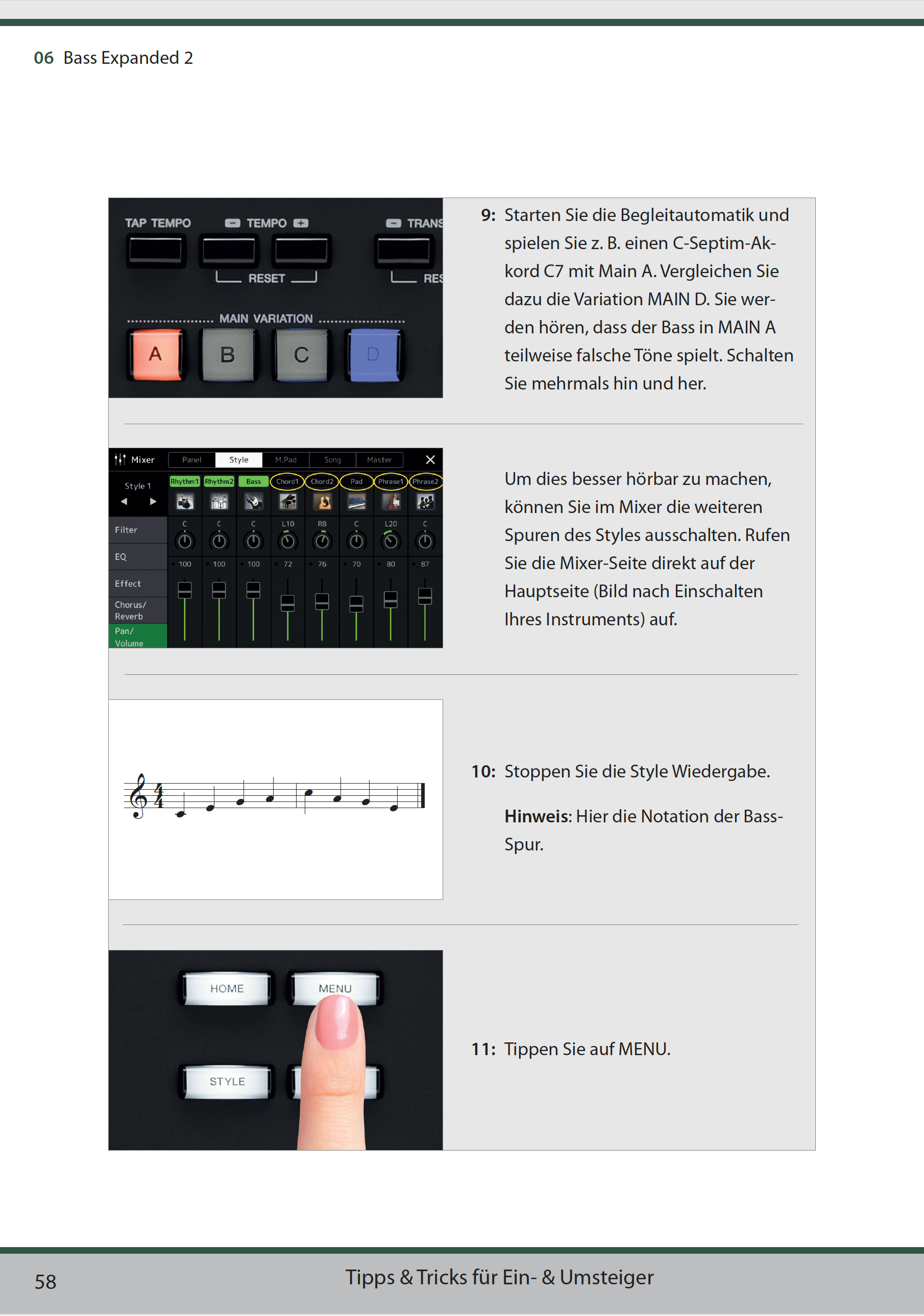 Grundlagen der Yamaha Style-Programmierung - Keys-Experts