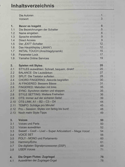 PSR-S910 / PSR-S710 Praxisbuch1 - Keys-Experts