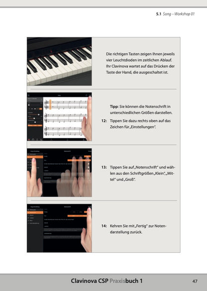 CSP-255 / 275 / 295 / 295GP, P-S500 Smart Pianist - Keys-Experts