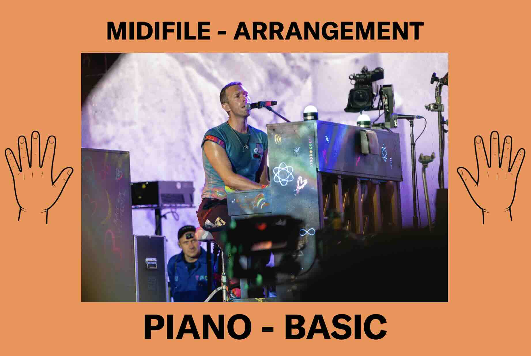 Clocks (MIDI-File) Arrangement - Basic
