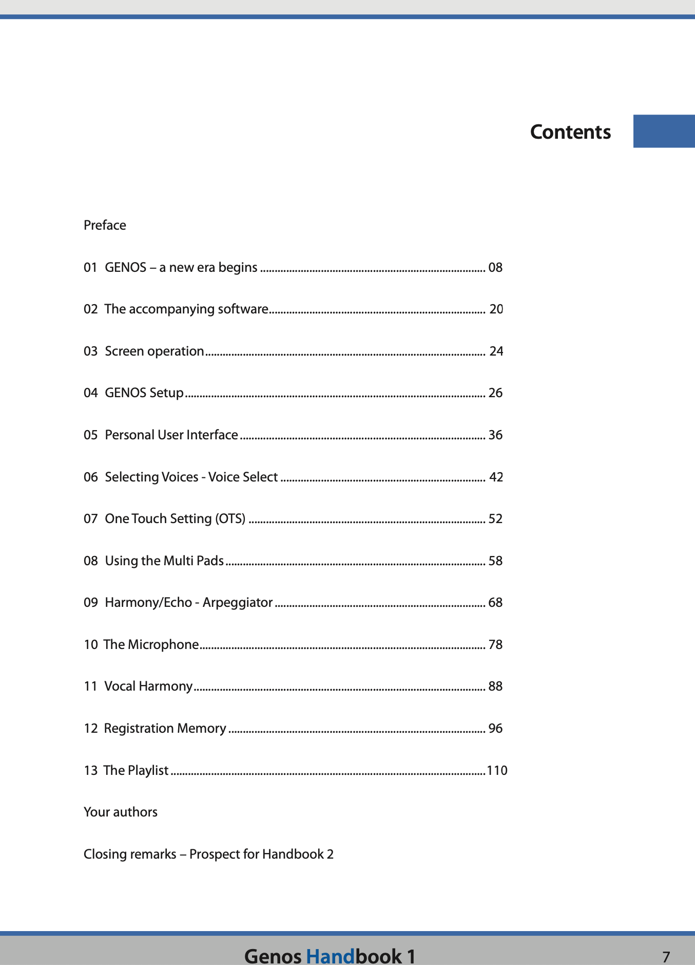 GENOS Handbook1 - Keys-Experts