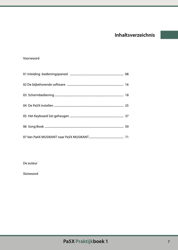 Pa5X Musikant Praktijkboek 1 - Keys-Experts