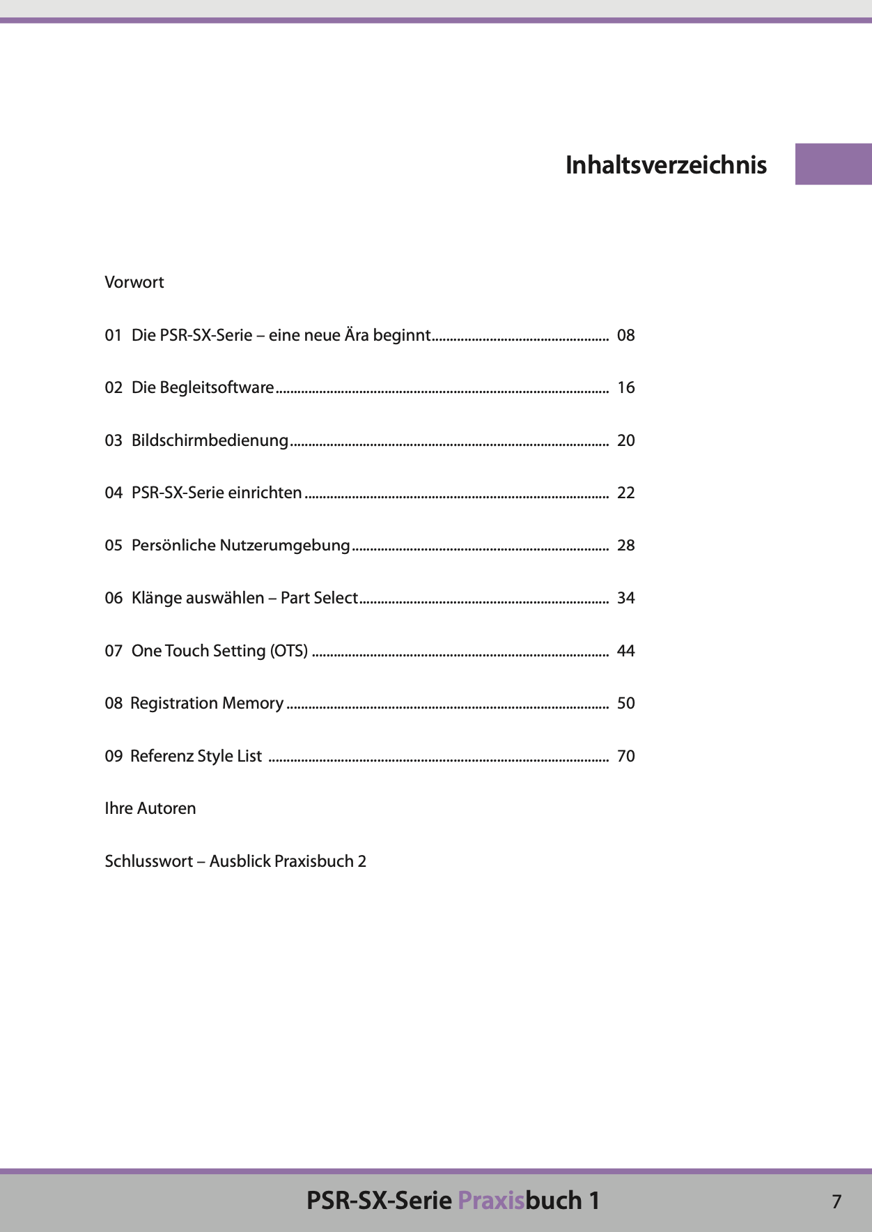 SX 900/700 Praxisbuch1 - Keys-Experts