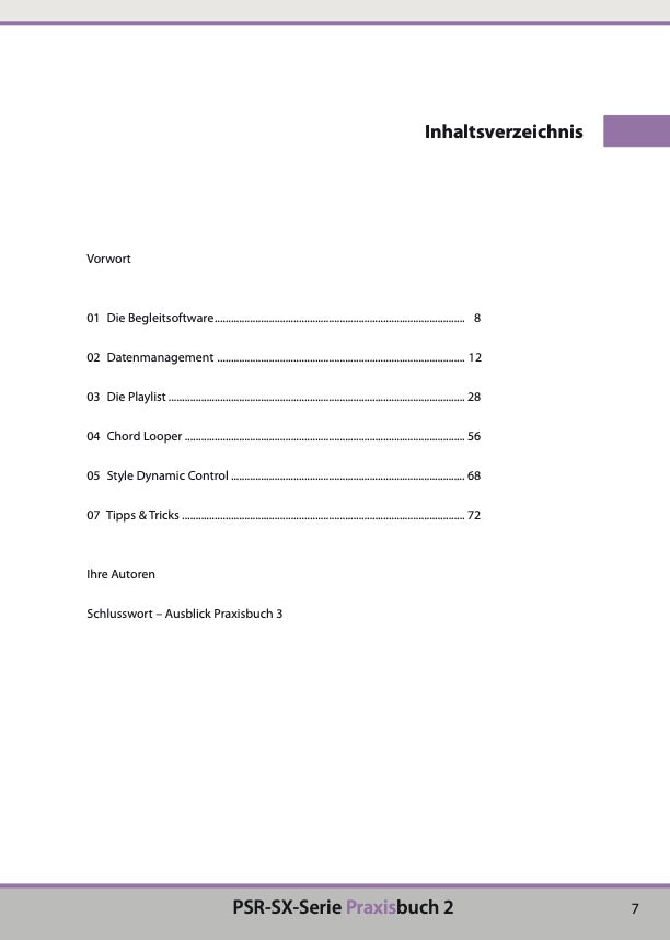 SX 920/720 Praxisbuch2 - Keys-Experts