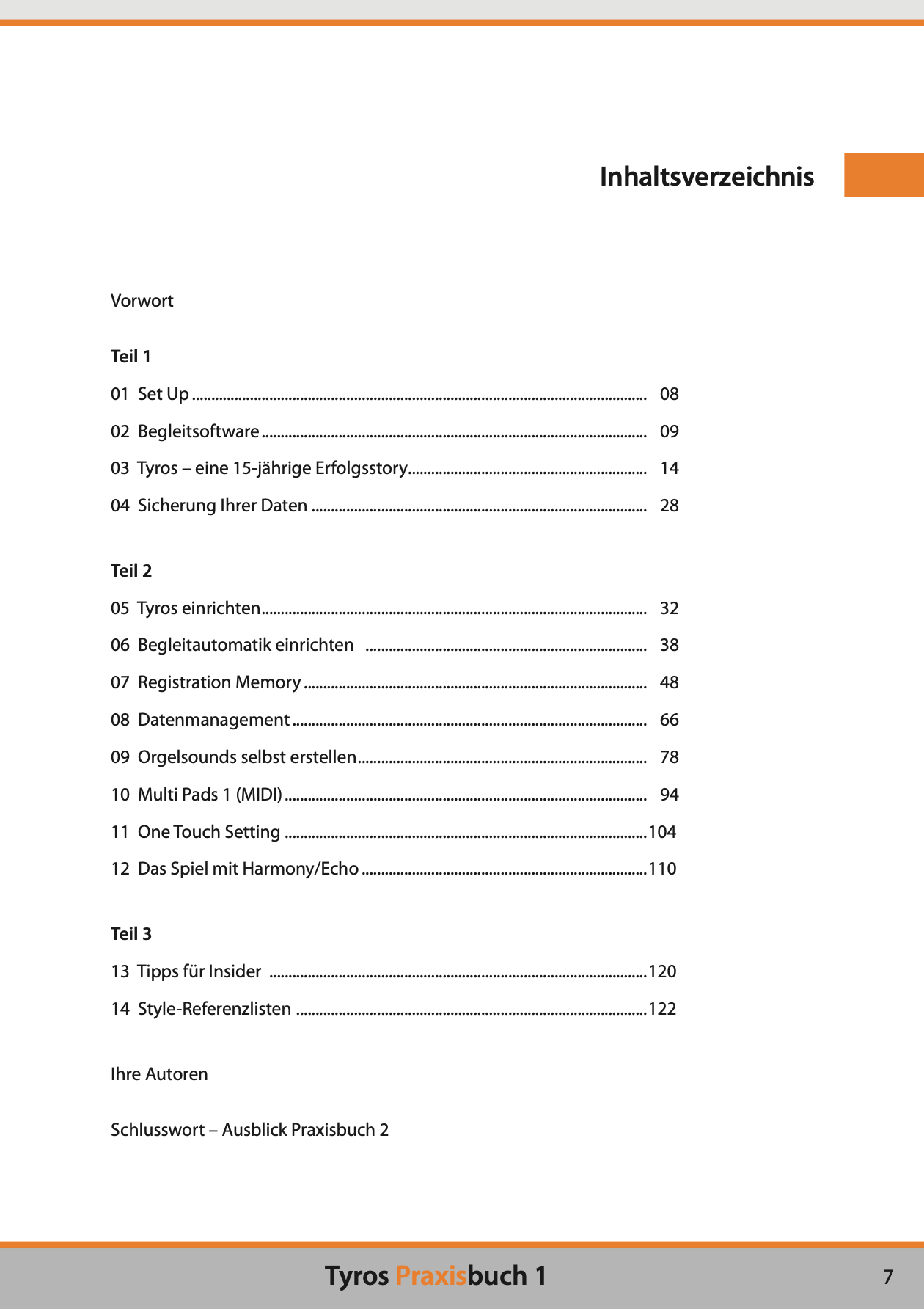 TYROS Praxisbuch1 - Keys-Experts
